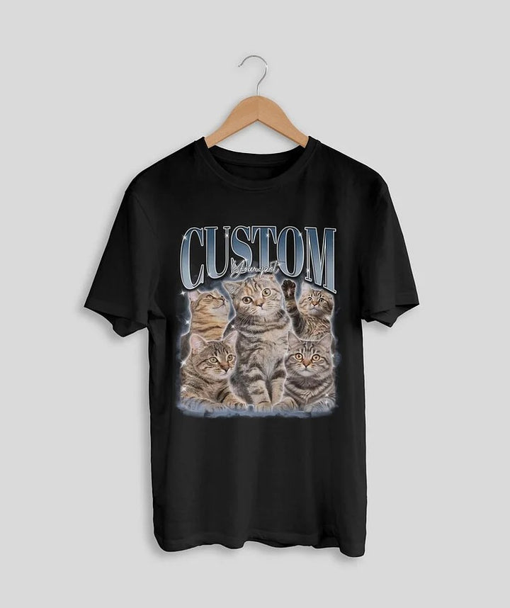 T-shirt Vintage Personnalisé pour Animaux