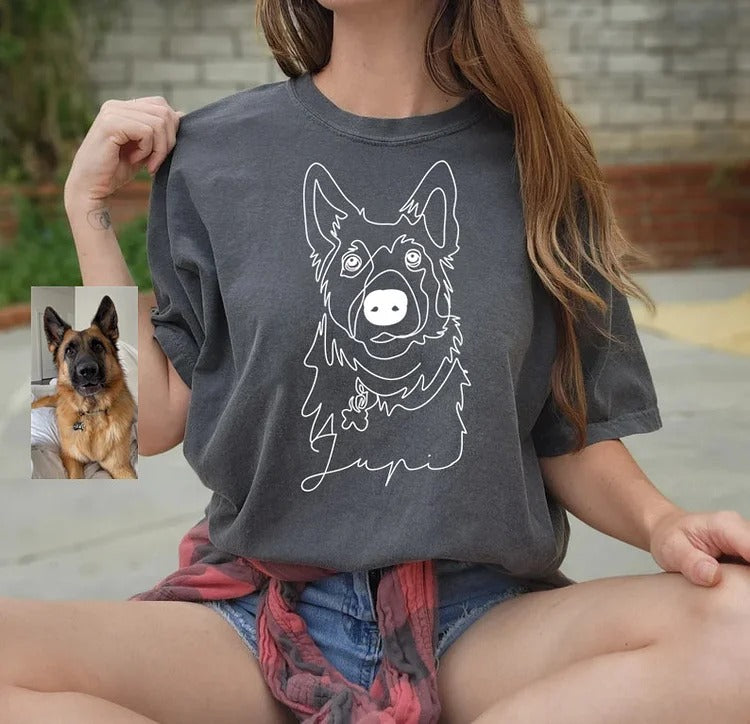 Sweat à capuche personnalisé avec photo d'animal de compagnie, sweat-shirt à capuche personnalisé pour chien