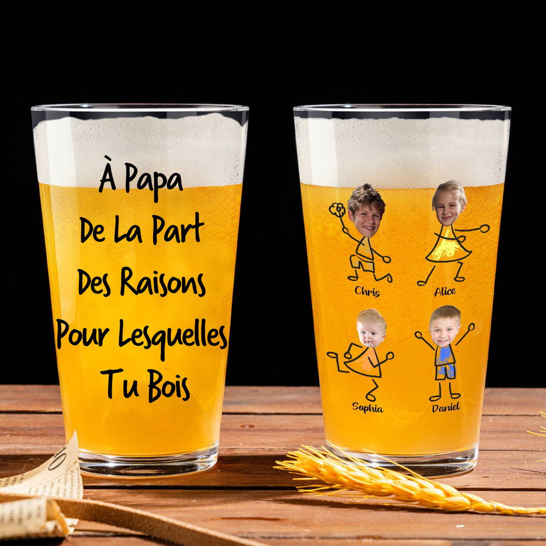 À papa : Les raisons pour lesquelles vous buvez – Cadeaux pour la fête des pères