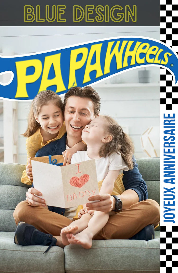 🚗 Emballage personnalisé pour la voiture de rêve de PAPA 🚙