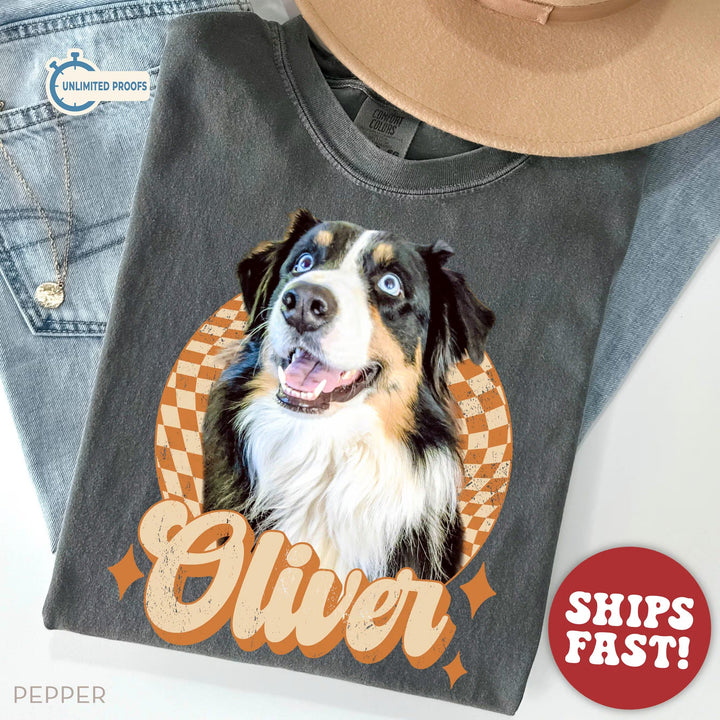 T-shirt personnalisé pour animal de compagnie, cadeau souvenir pour chien