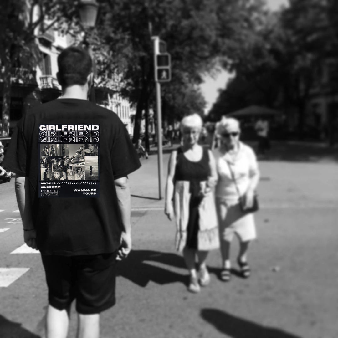 T-shirt photo personnalisé