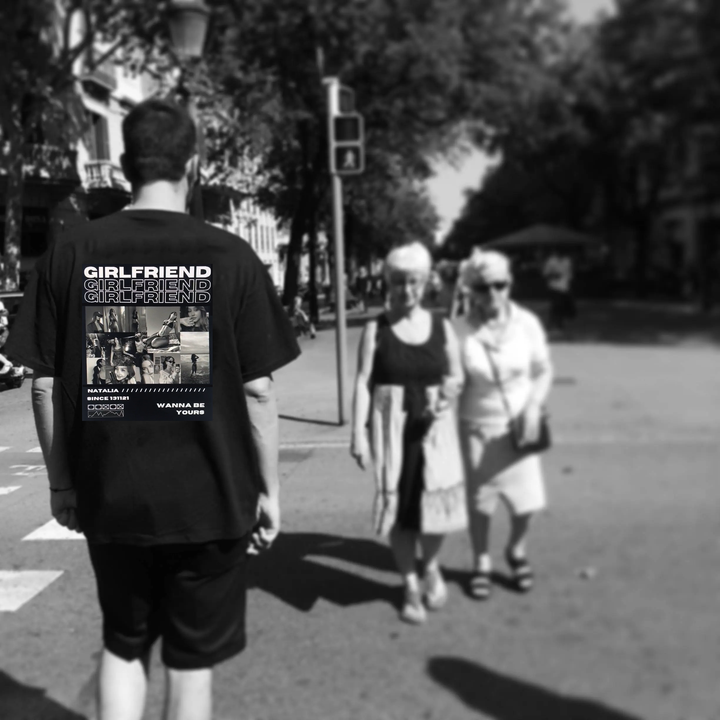 T-shirt photo personnalisé