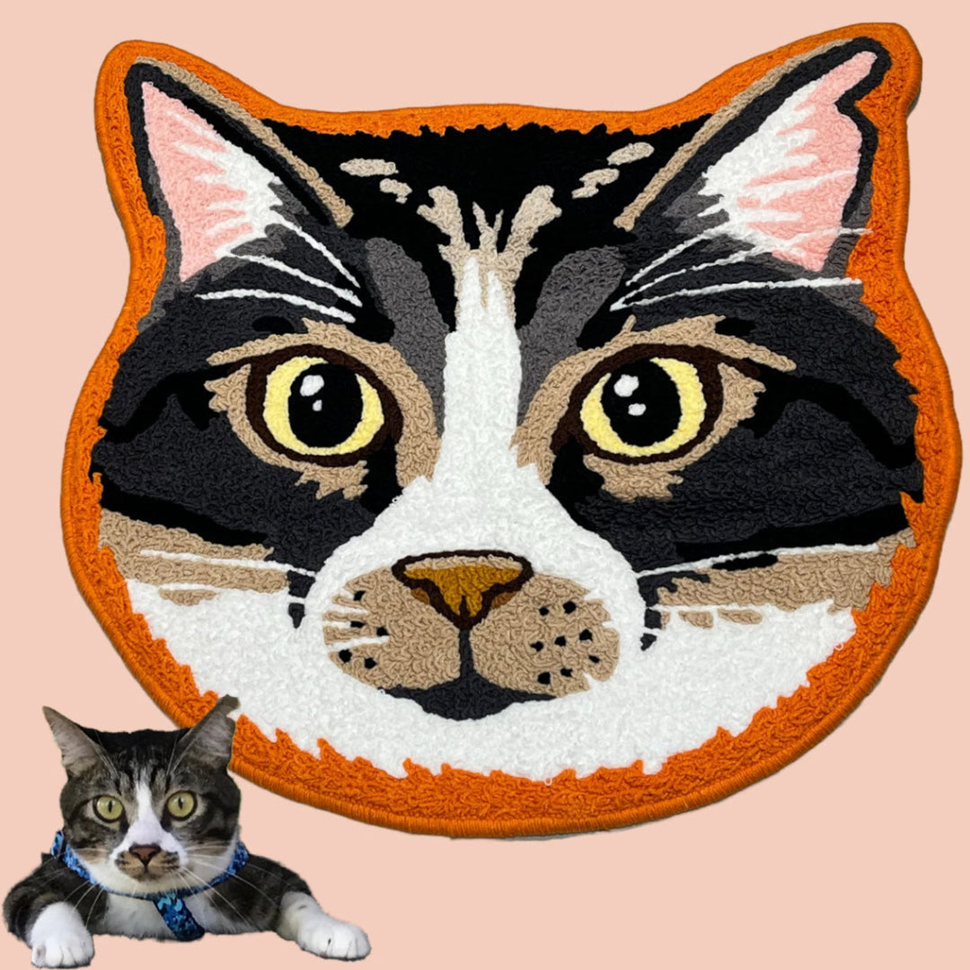 Tapis pour animaux de compagnie dessin animé personnalisé