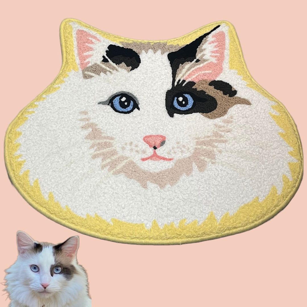 Tapis pour animaux de compagnie dessin animé personnalisé