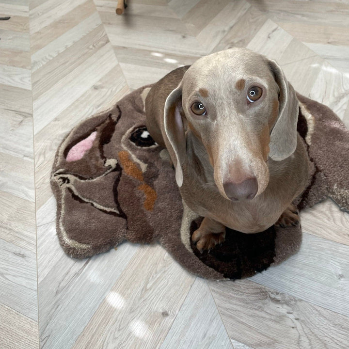Tapis pour animaux de compagnie personnalisé - Tapis portrait personnalisé