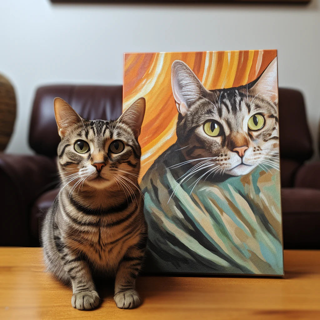 Portrait d'expressionnisme
