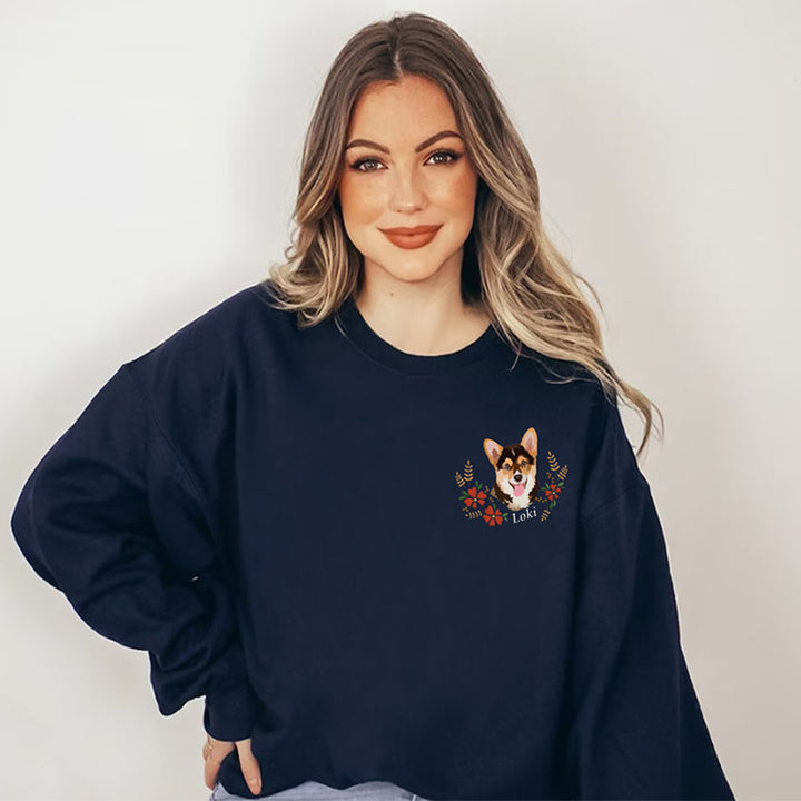 Sweat-shirt Guirlande d'animaux personnalisé