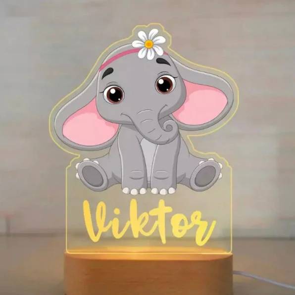 Lampe Led Animal personnalisée pour enfants