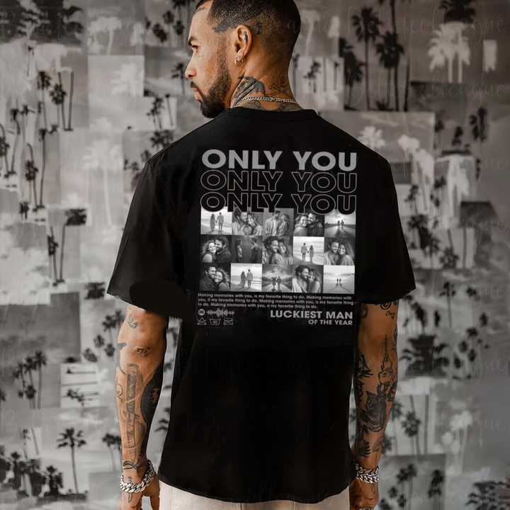 T-shirt photo personnalisé