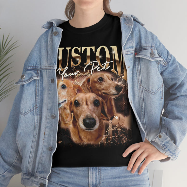 Sweat-shirt vintage personnalisé pour animaux de compagnie Hip Hop