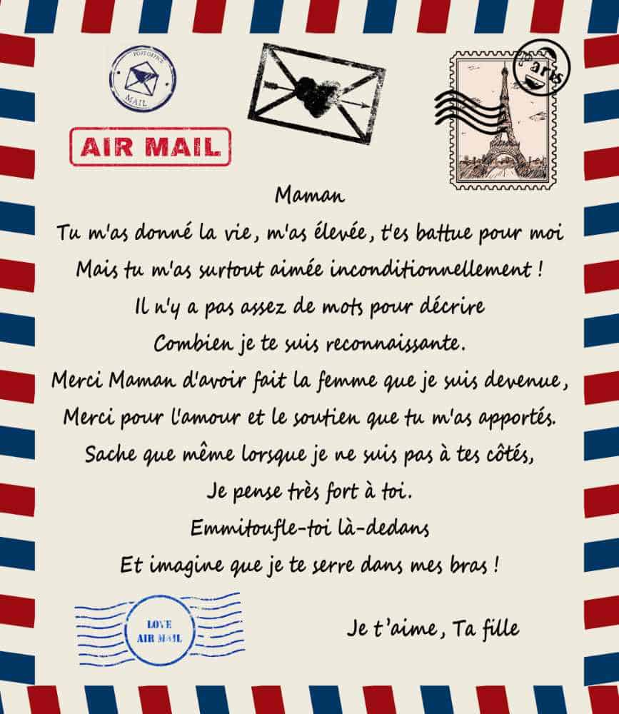 Maman-Couverture plaids polaire Cadeau Fête des mères D-Style
