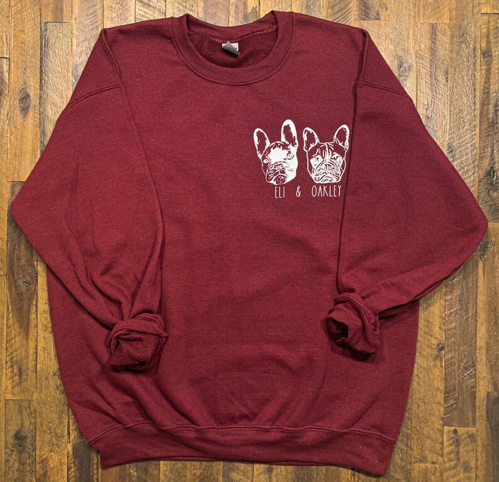 Personnalisation de plusieurs motifs d'animaux-sweatshirt