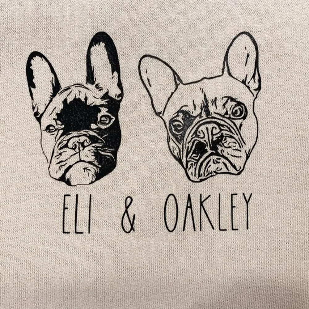 Personnalisation de plusieurs motifs d'animaux-sweatshirt