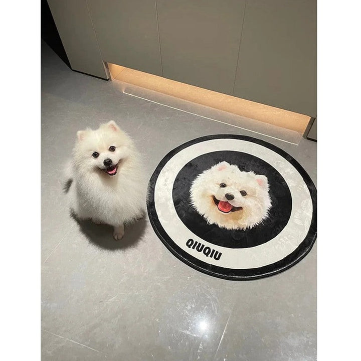 Tapis décoratif Portrait d'animal personnalisé