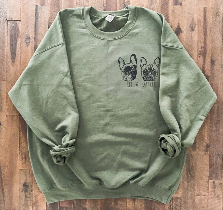 Personnalisation de plusieurs motifs d'animaux-sweatshirt