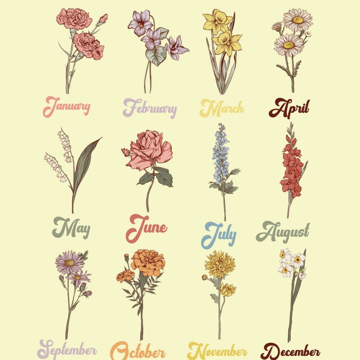 Sweat-shirt Personnalisé avec différentes fleurs cadeaux pour maman.