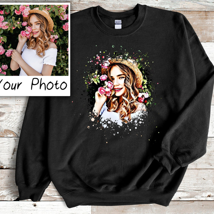 Sweat-shirt photo personnalisé-design personnalisé